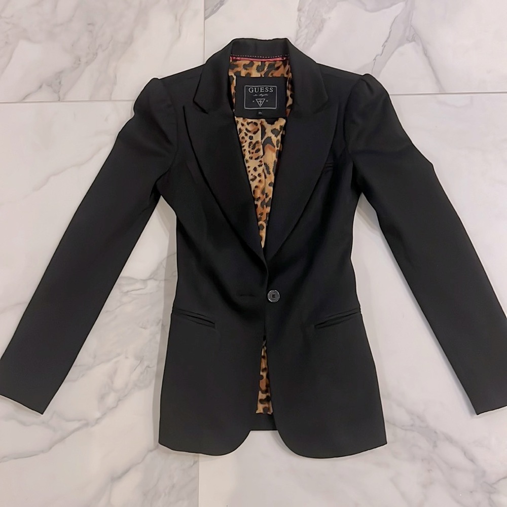 Guess Black Blazer